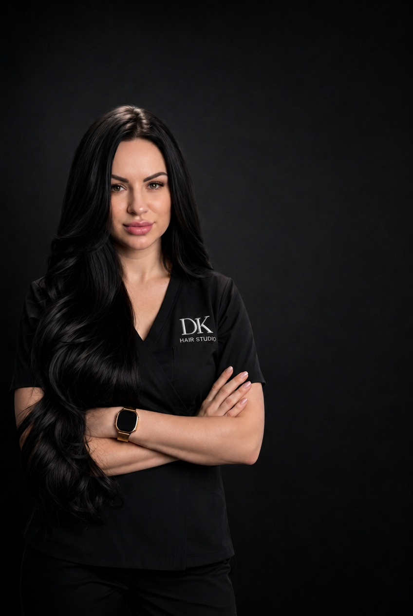 Дарина Куцак — трихолог-реабілітолог, засновниця DK Hair Studio